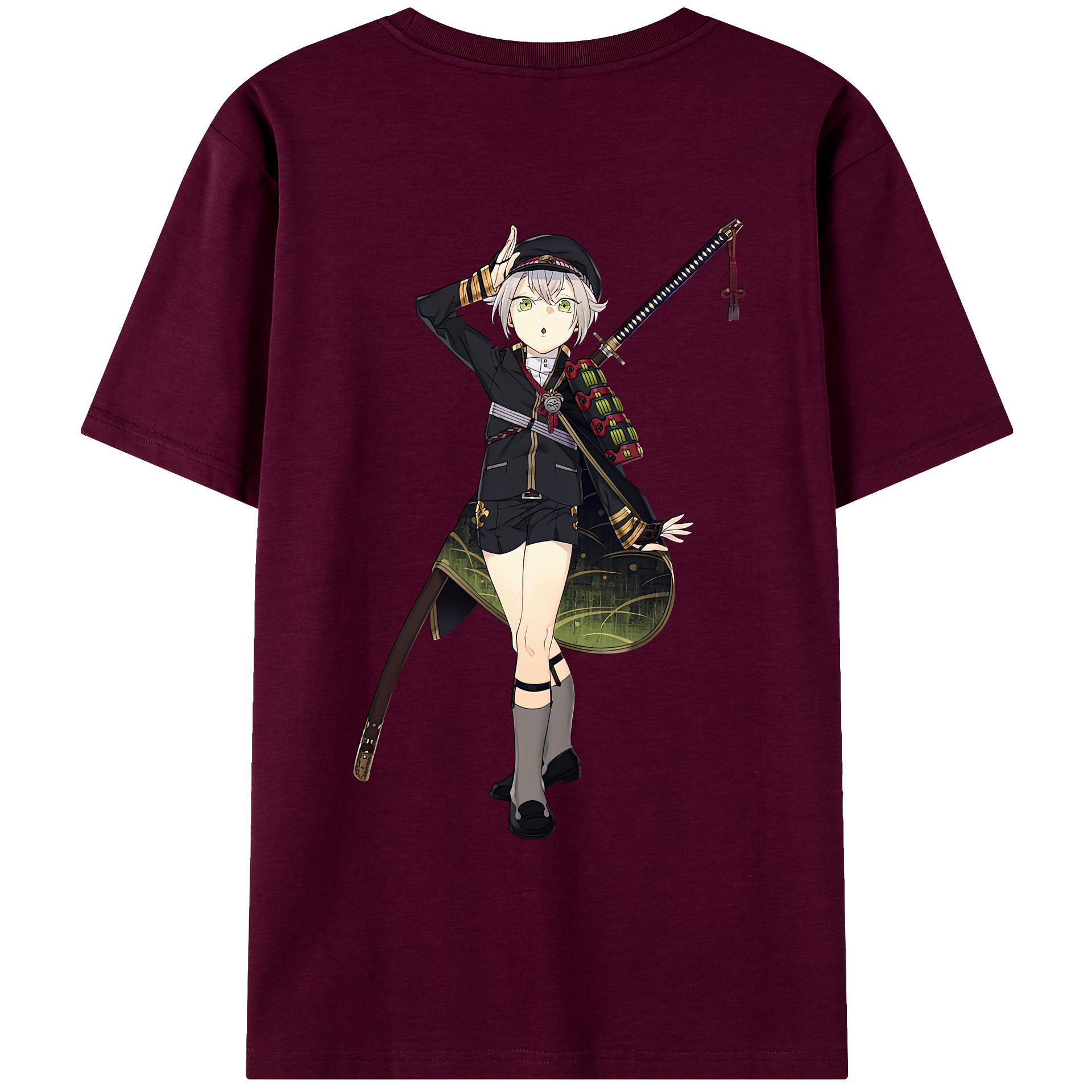 （画像用） 刀剣乱舞 Touken Ranbu レディース半袖Tシャツ(バックプリント)